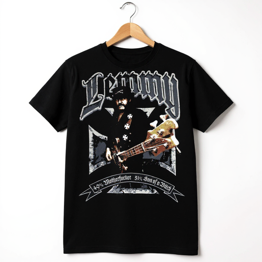 Lemmy Iron Cross Black T-Shirt