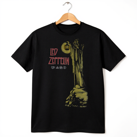 Led Zeppelin Stairway to Heaven Black T-Shirt