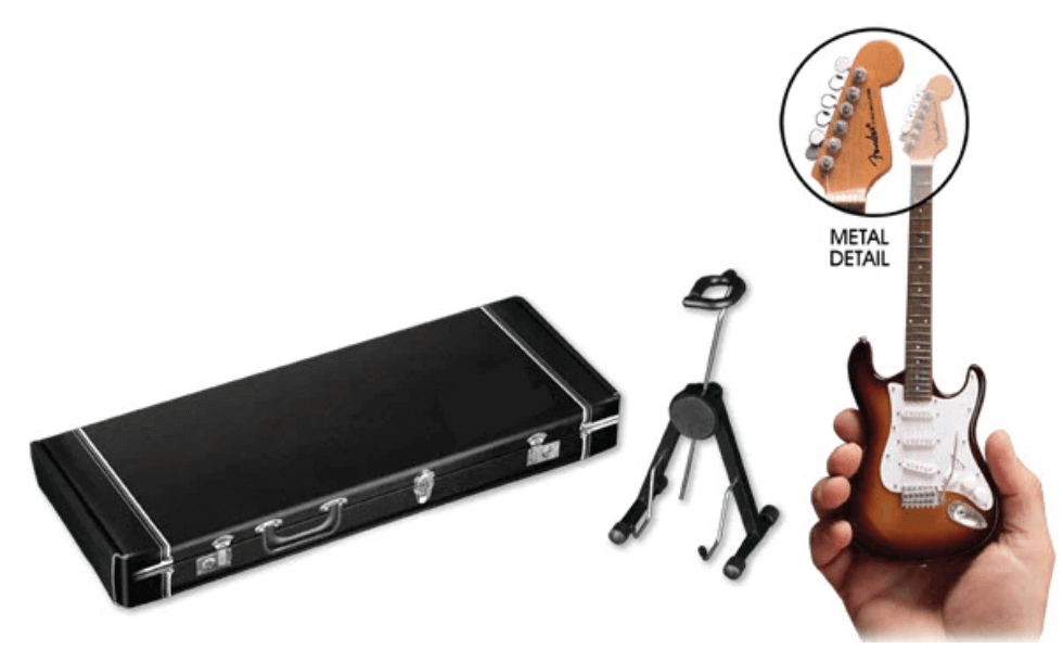 Réplique de guitare miniature Randy Rhoads "Harpoon" Polka Dot V