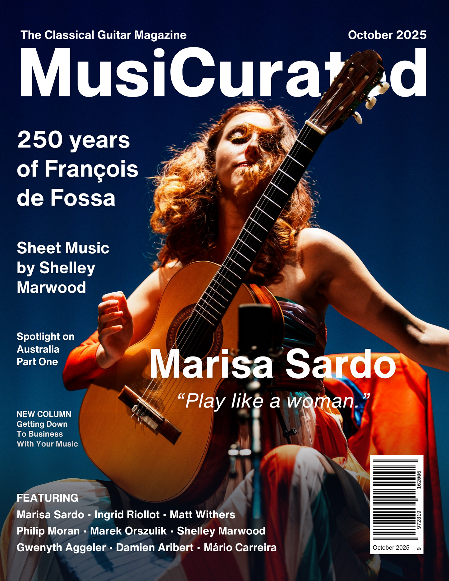 Ottobre 2025 | La rivista di chitarra classica
