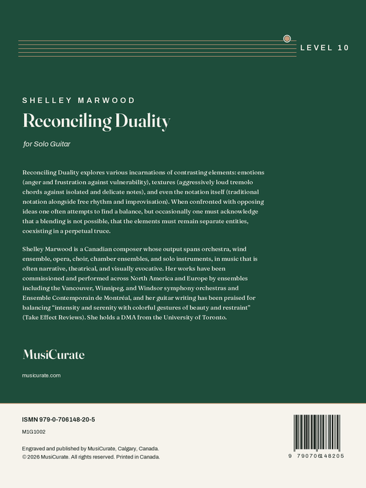 Reconciling Duality: back cover