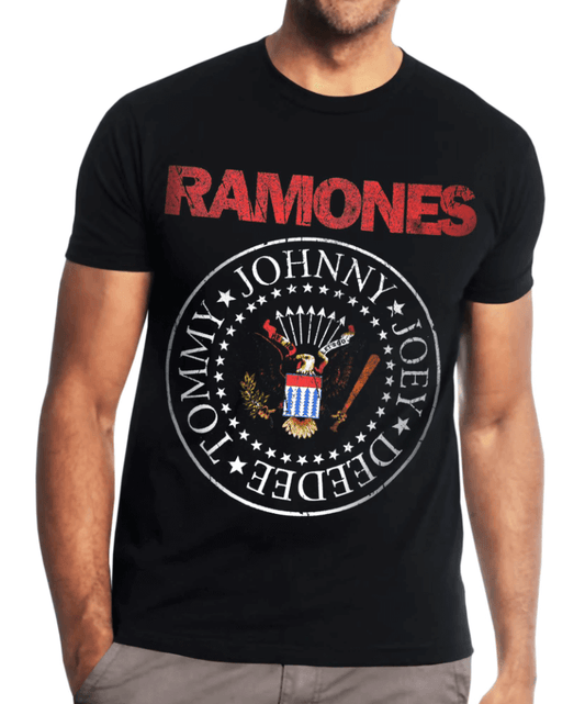 Ramones Presidential Color Logo T-Shirt