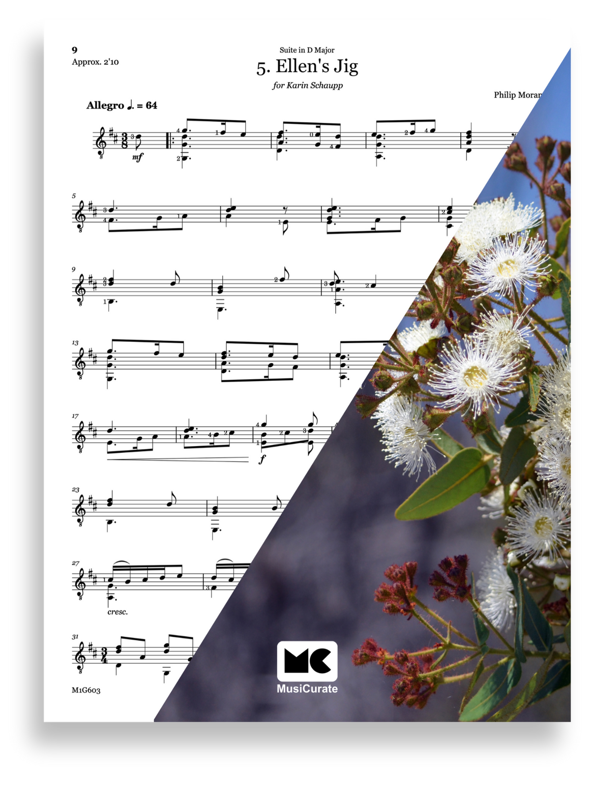 Suite in D Major — sheet music excerpt (p. 5)