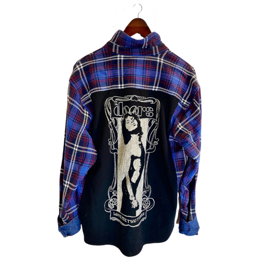 The Doors Vintage Rocker Flannel Shirt