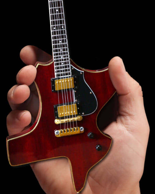 Réplique de Guitare Miniature Billy F Gibbons Custom Big Texas - Objet de Collection
