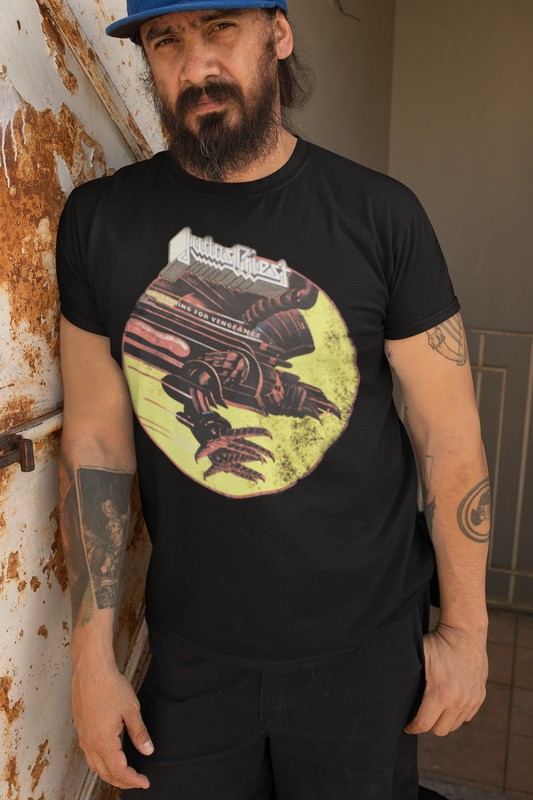 Judas Priest Vengeance Anniversary Black T-Shirt