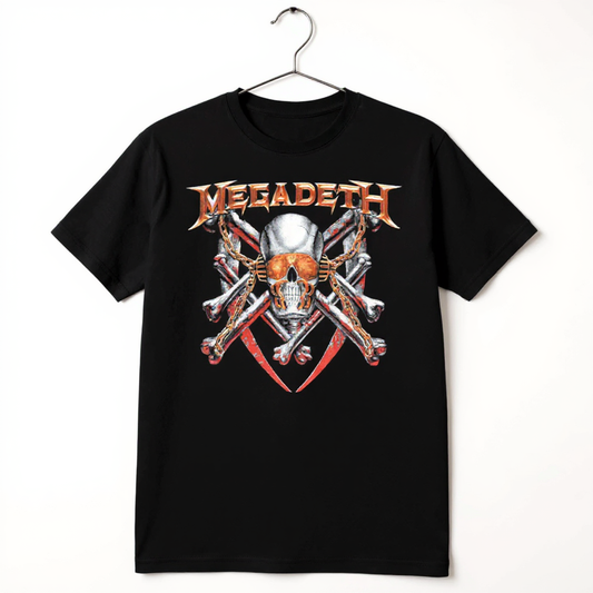 Megadeth - Killing Is My Business Vintage Black T-Shirt