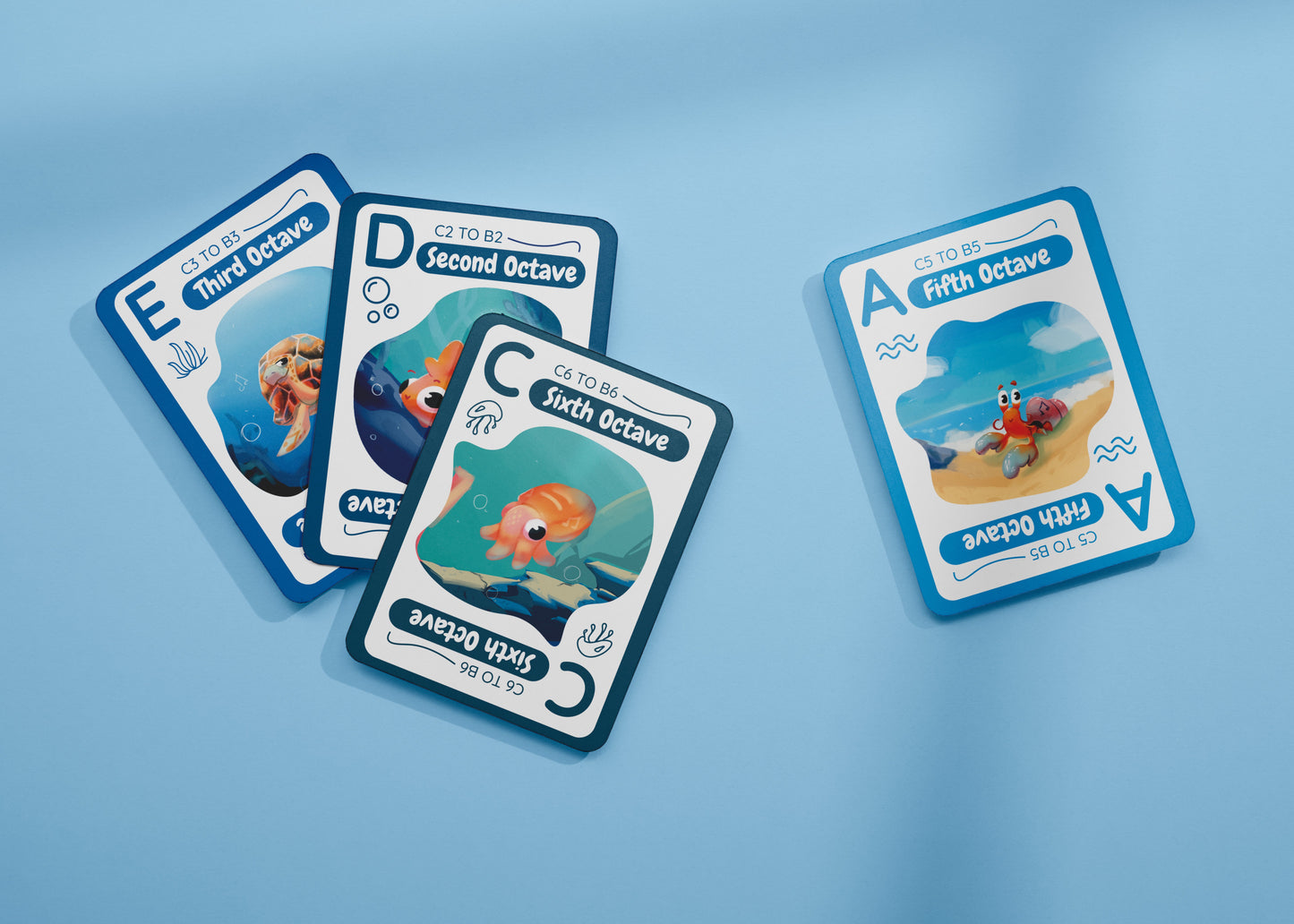 Fishing for Melodies: A Musical Sight Reading Card Game