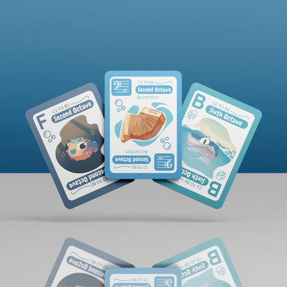 Fishing for Melodies: A Musical Sight Reading Card Game