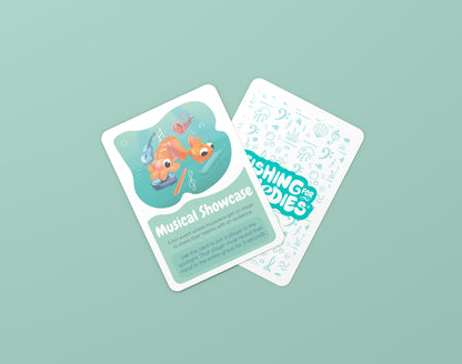 Fishing for Melodies: A Musical Sight Reading Card Game