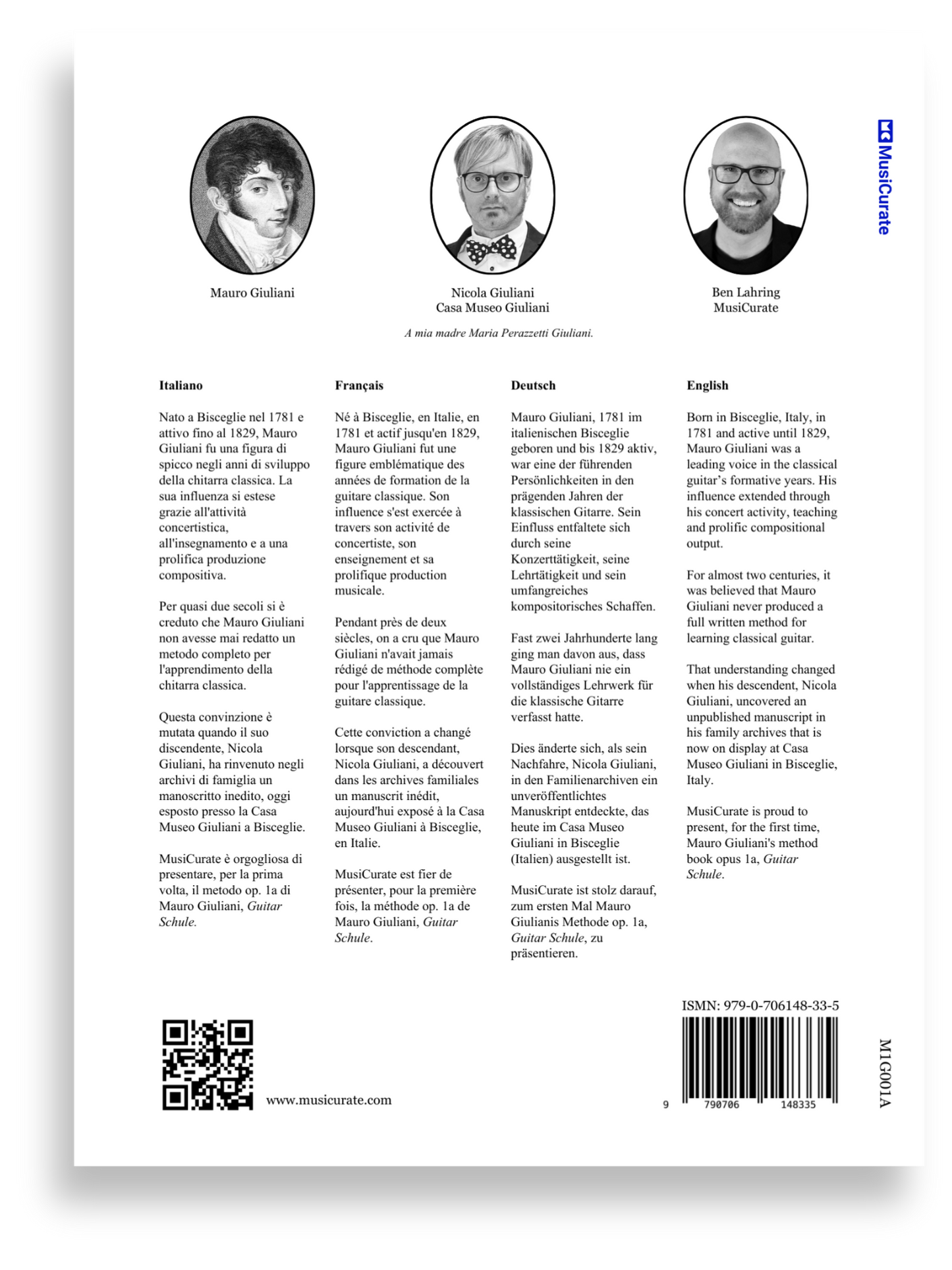 Guitar Schule (Mauro Giuliani Op. 1a)