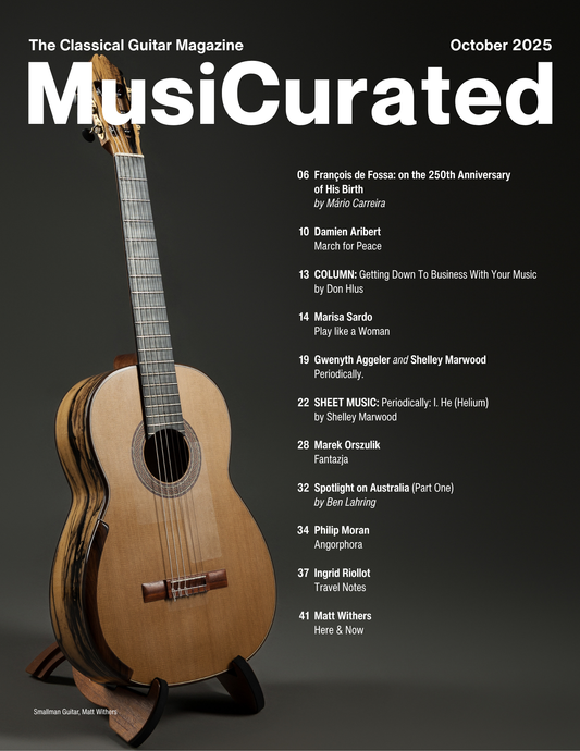 Ottobre 2025 | La rivista di chitarra classica