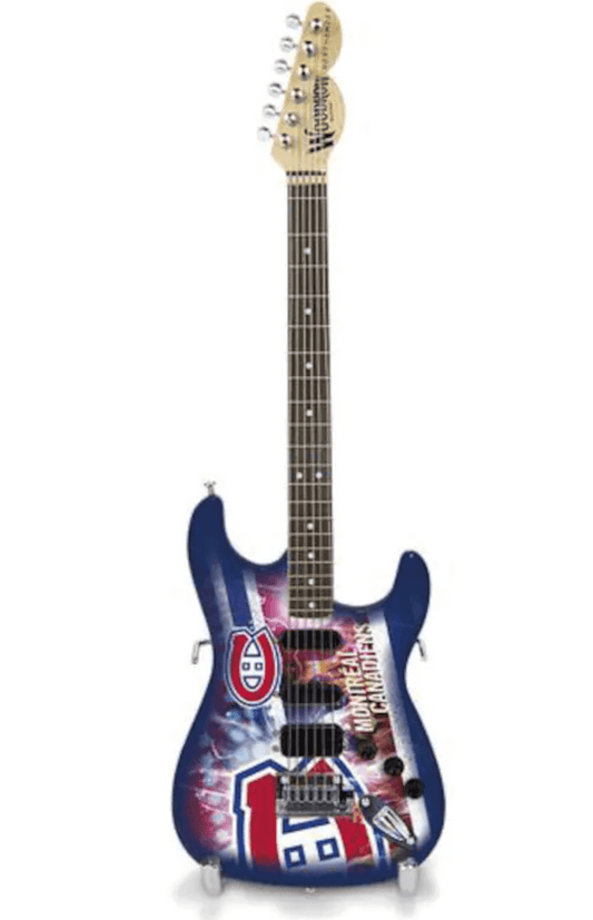 Mini-guitare de collection 10 po des Canadiens de Montréal