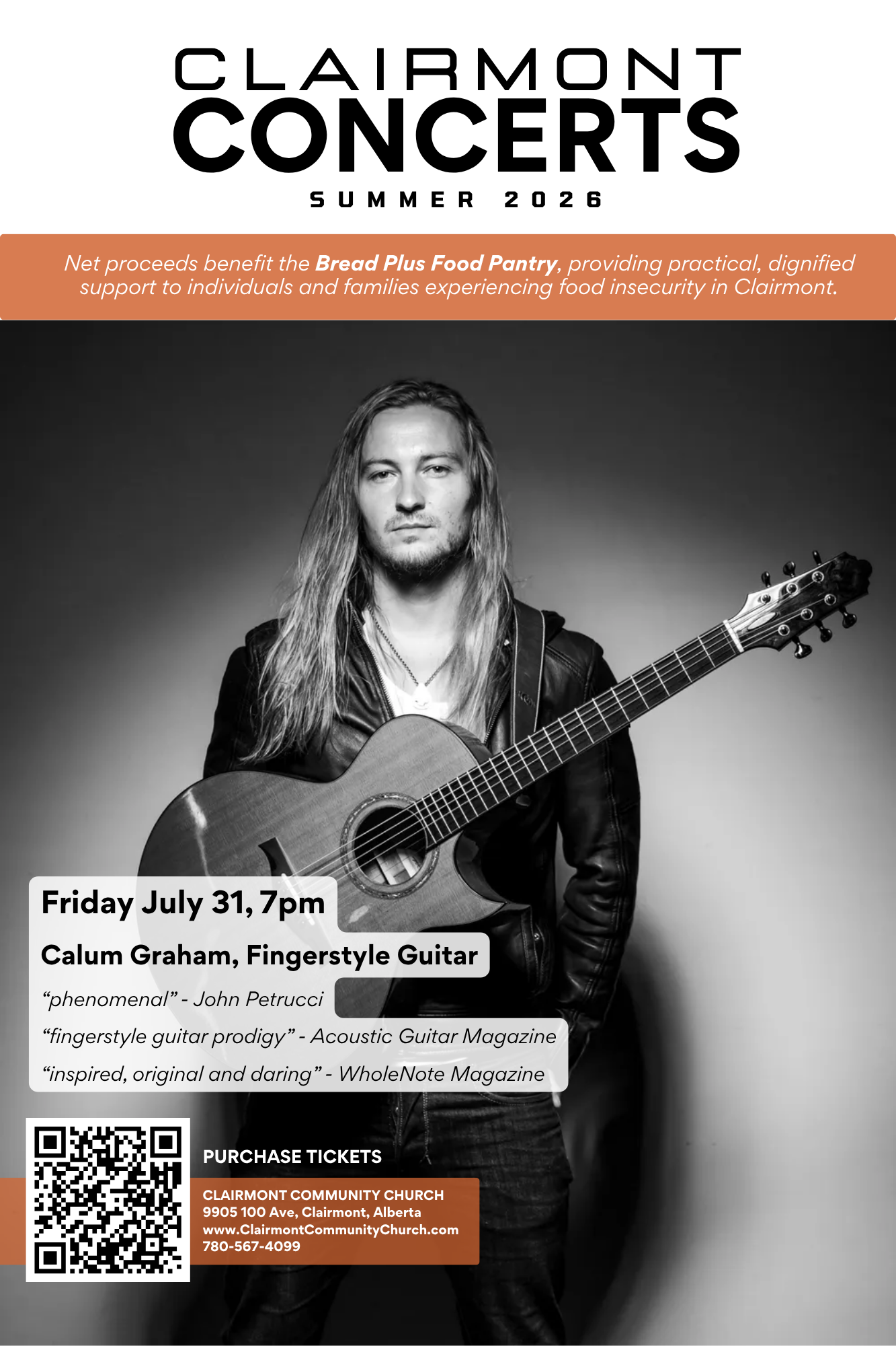 Clairmont Concerts: Calum Graham (Fingerstyle Guitar)