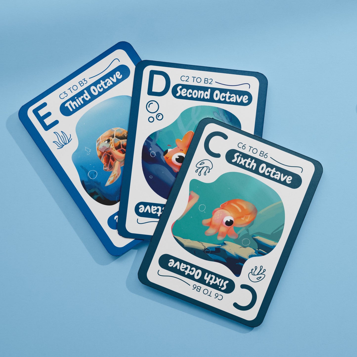 Fishing for Melodies: A Musical Sight Reading Card Game