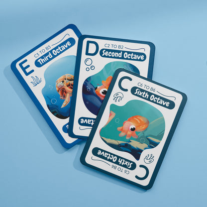 Fishing for Melodies: A Musical Sight Reading Card Game
