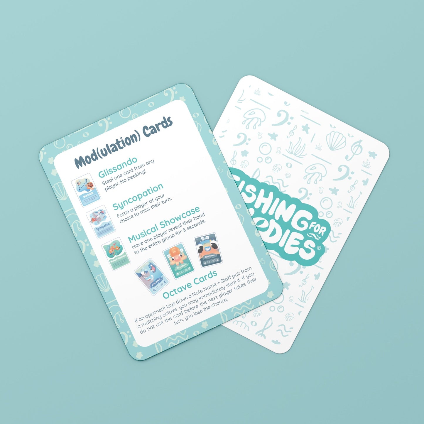 Fishing for Melodies: A Musical Sight Reading Card Game