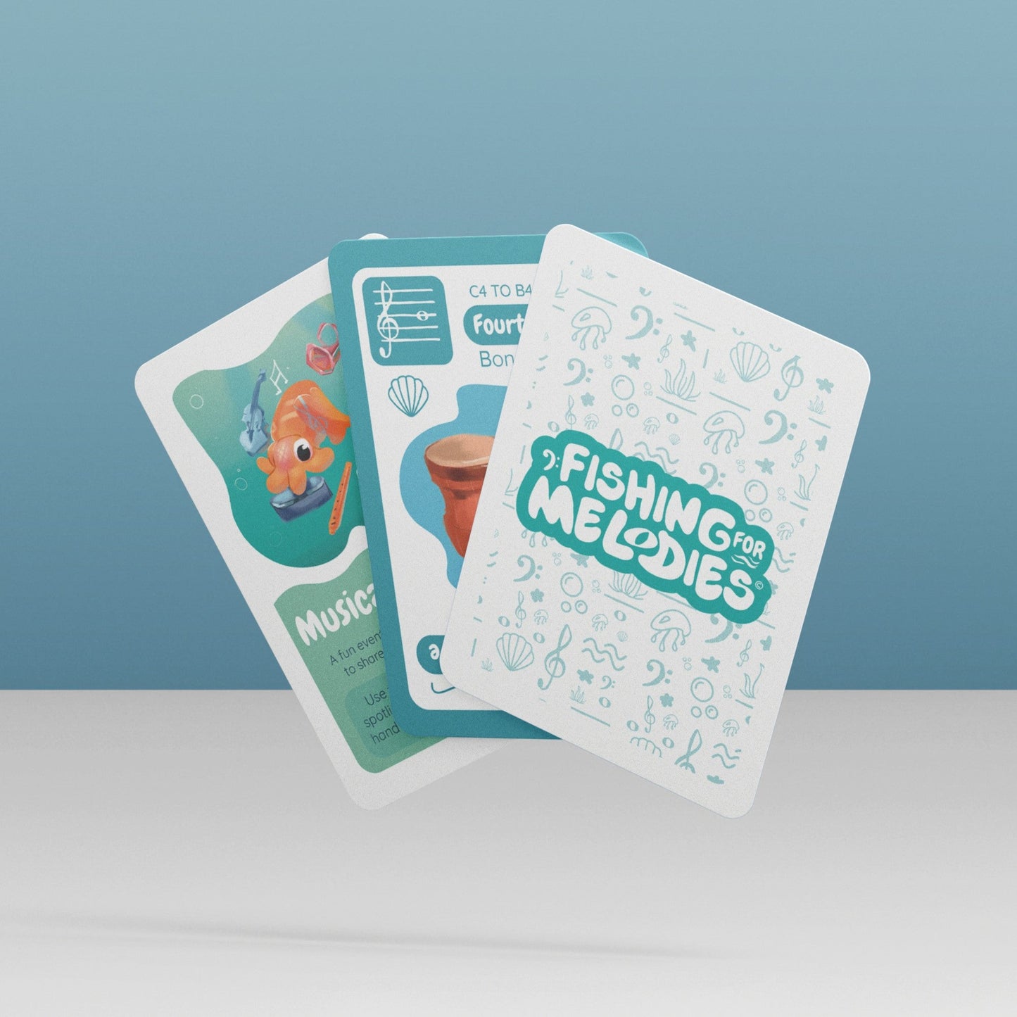 Fishing for Melodies: A Musical Sight Reading Card Game