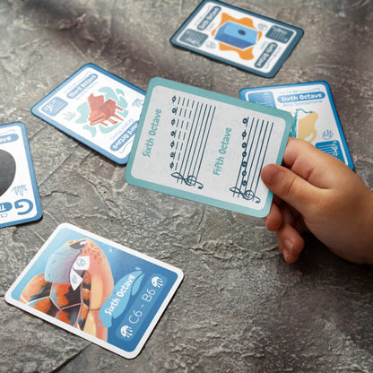 Fishing for Melodies: A Musical Sight Reading Card Game