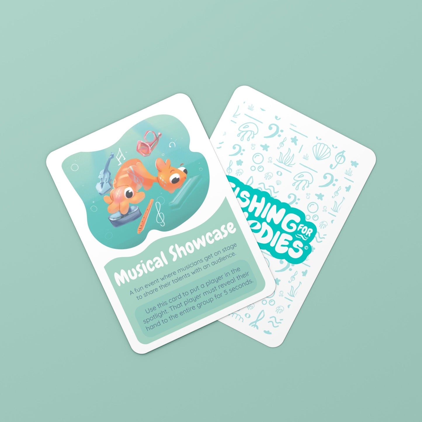 Fishing for Melodies: A Musical Sight Reading Card Game