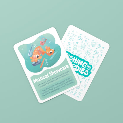 Fishing for Melodies: A Musical Sight Reading Card Game