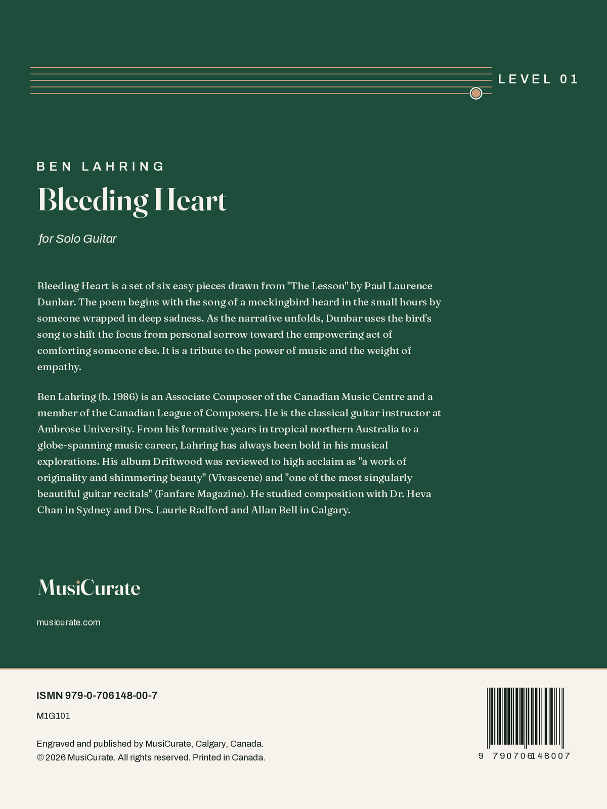 Bleeding Heart: back cover