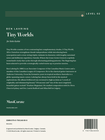 Tiny Worlds: back cover