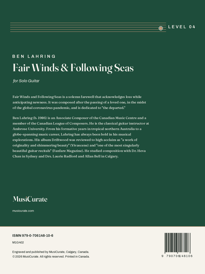Fair Winds & Following Seas: back cover