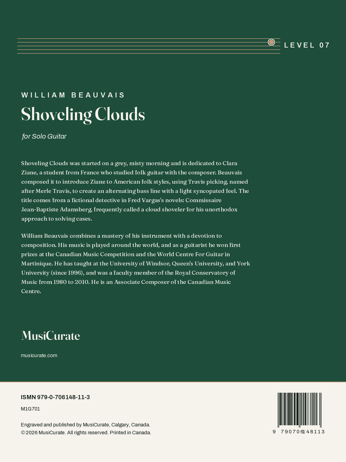 Shoveling Clouds: back cover
