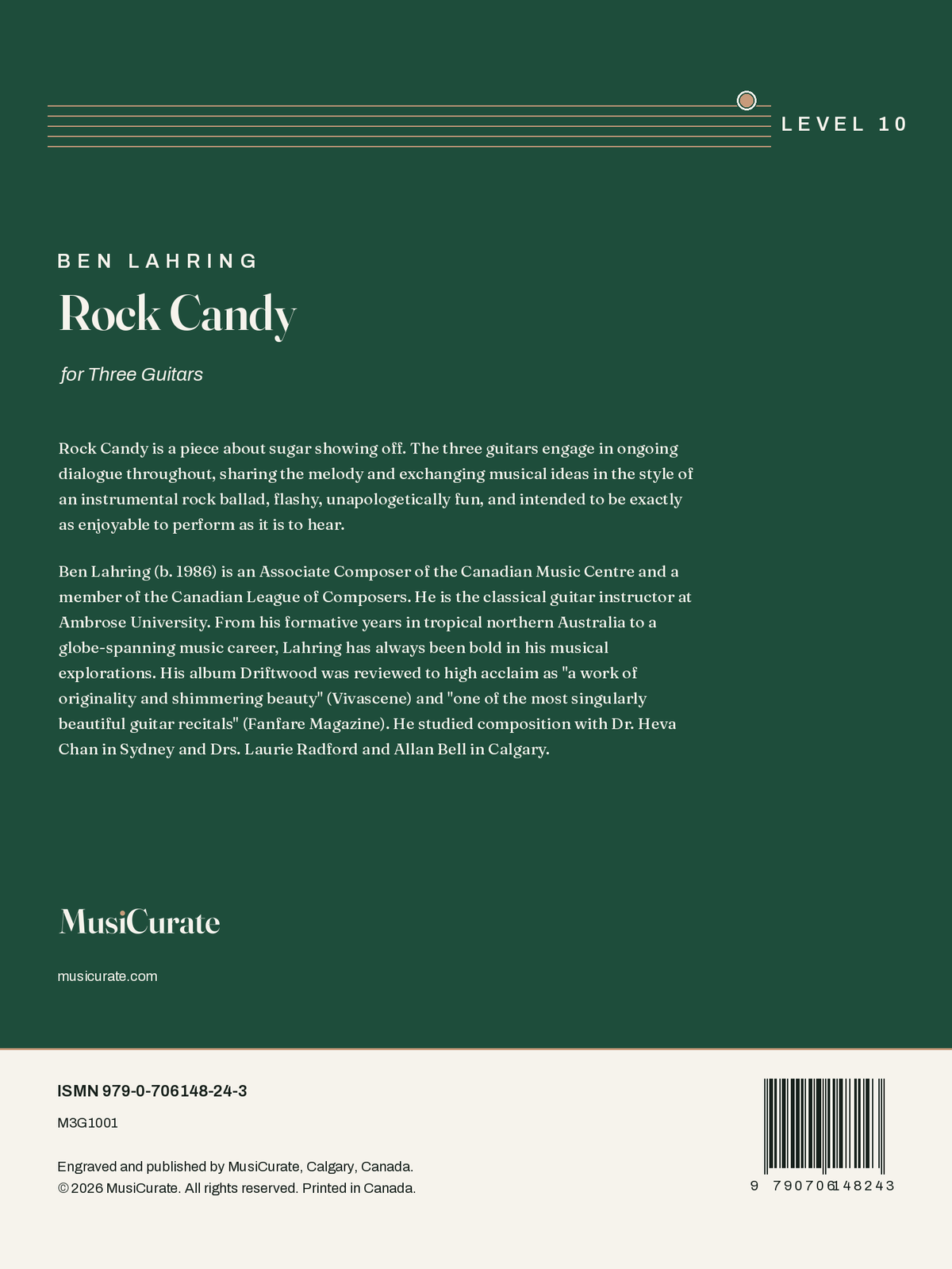 Rock Candy: back cover