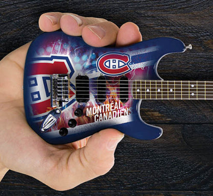Mini-guitare de collection 10 po des Canadiens de Montréal