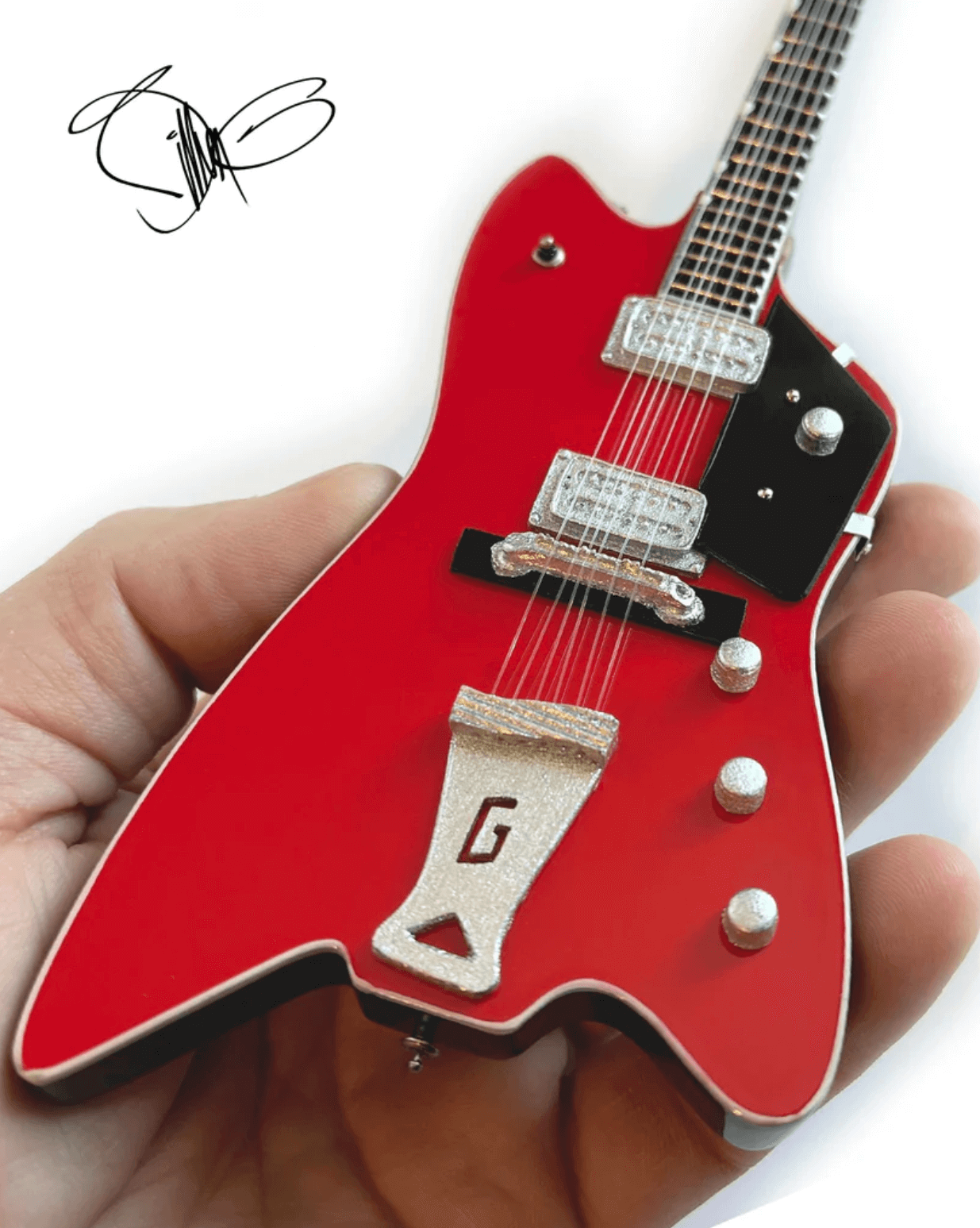 Mini guitare Gretsch Billy Bo Signature Billy F Gibbons