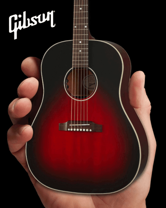Guitare acoustique miniature Slash Gibson J-45 Vermillion Burst