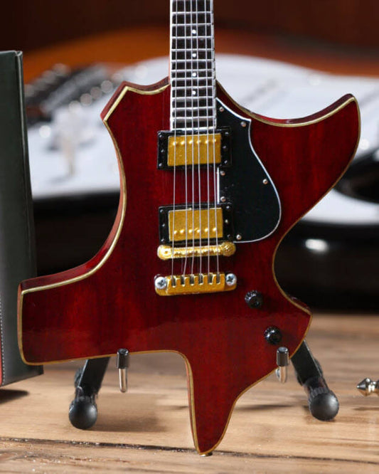 Réplique de Guitare Miniature Billy F Gibbons Custom Big Texas - Objet de Collection