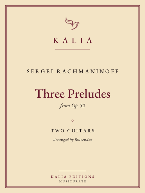 Tre Preludi per due chitarre (Rachmaninoff)