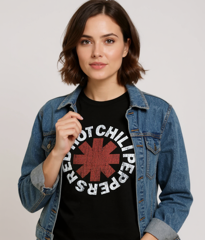 Red Hot Chili Peppers Distressed Asterisk T-Shirt